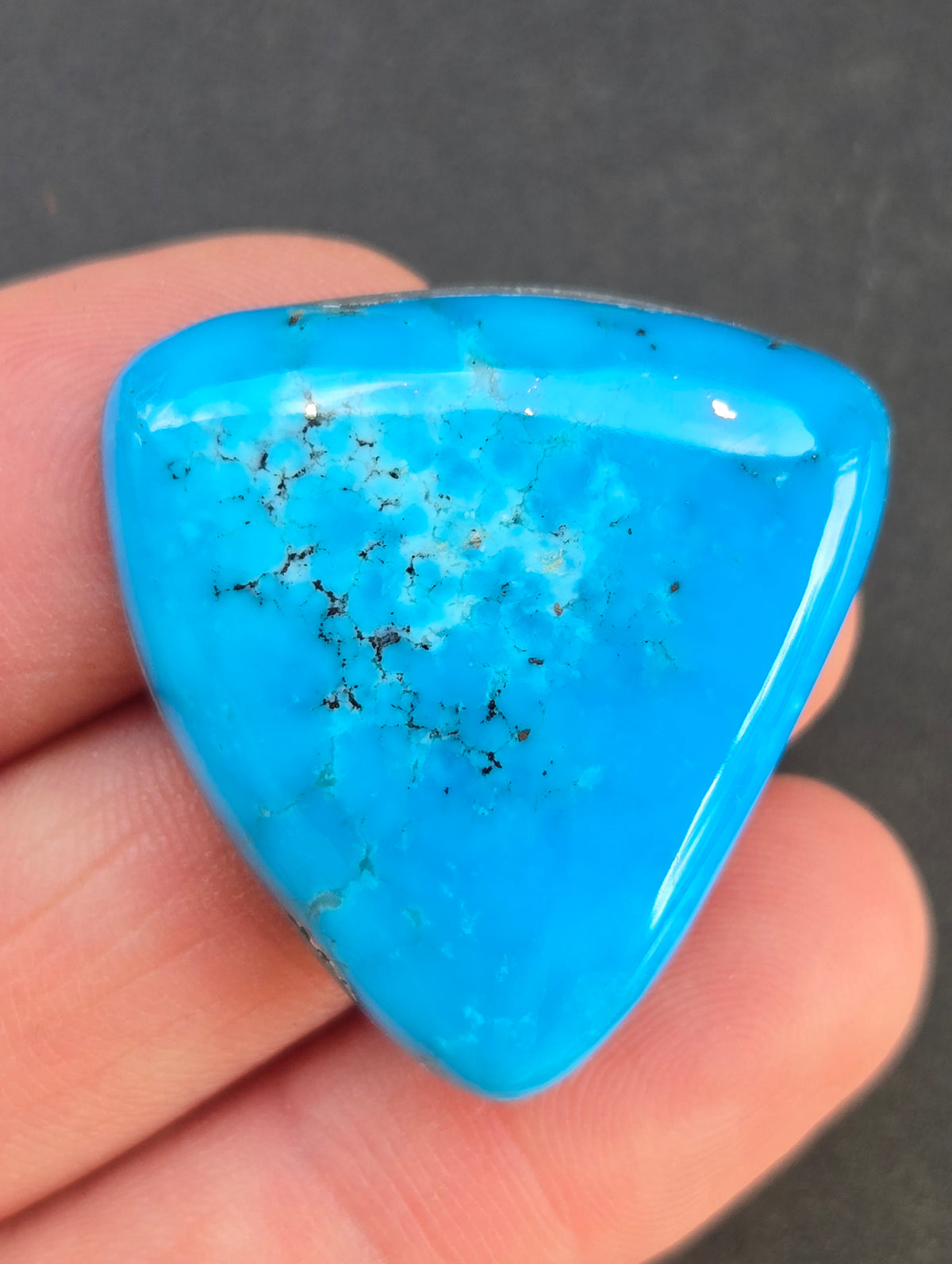 AAA Ithaca Peak Turquoise Cabochon