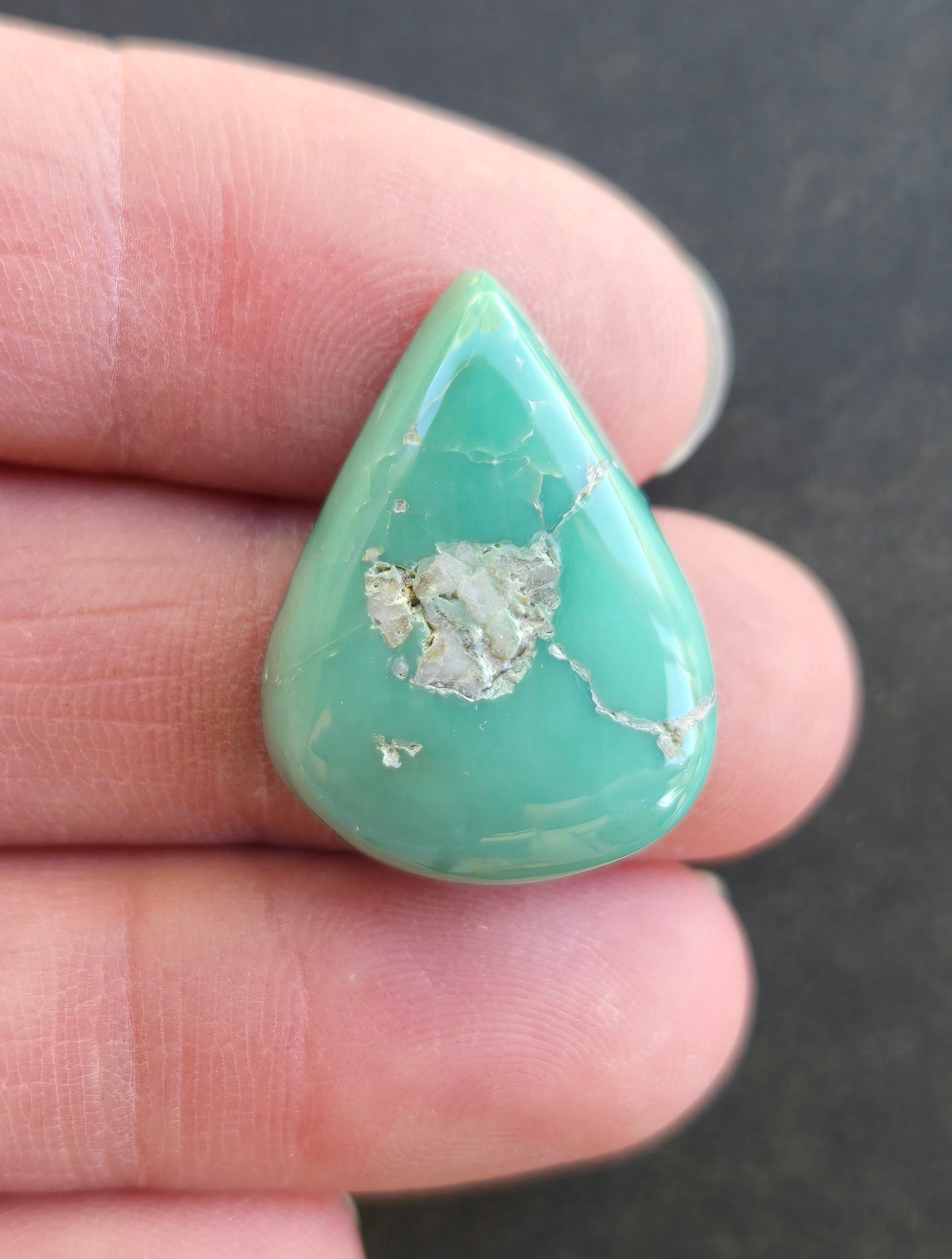 Natural Royston Turquoise Cabochon