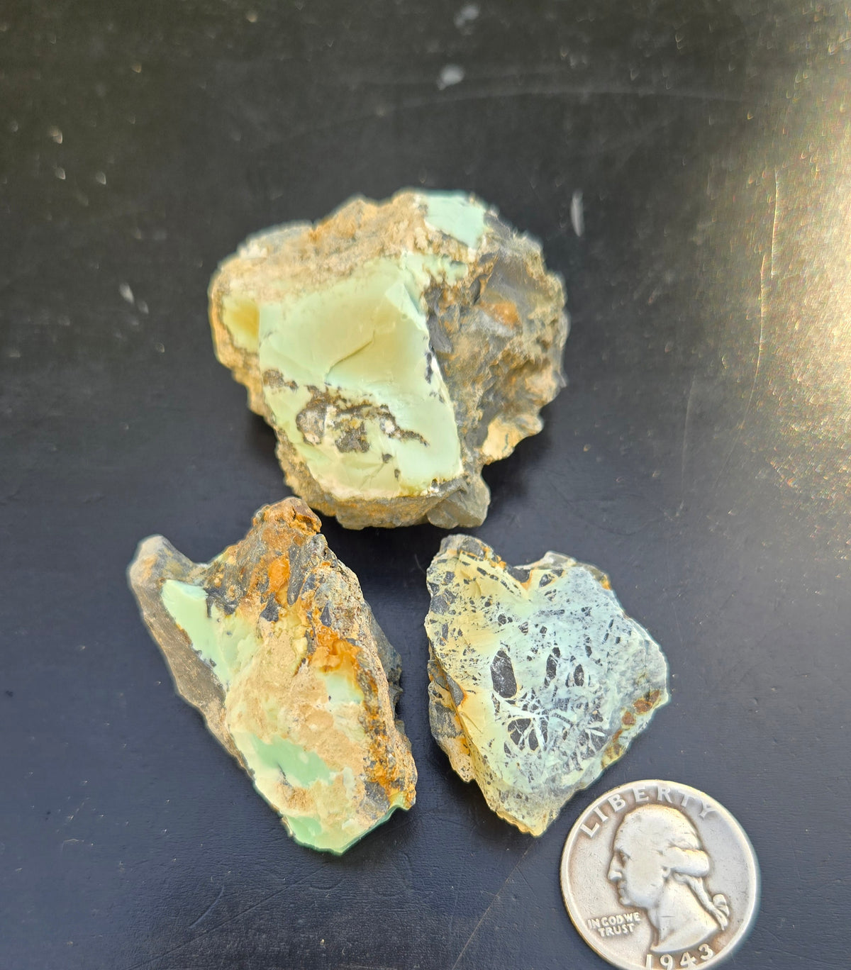 Gecko Variscite rough for cabbing -Natural Nevada Variscite- 100 grams lot 5