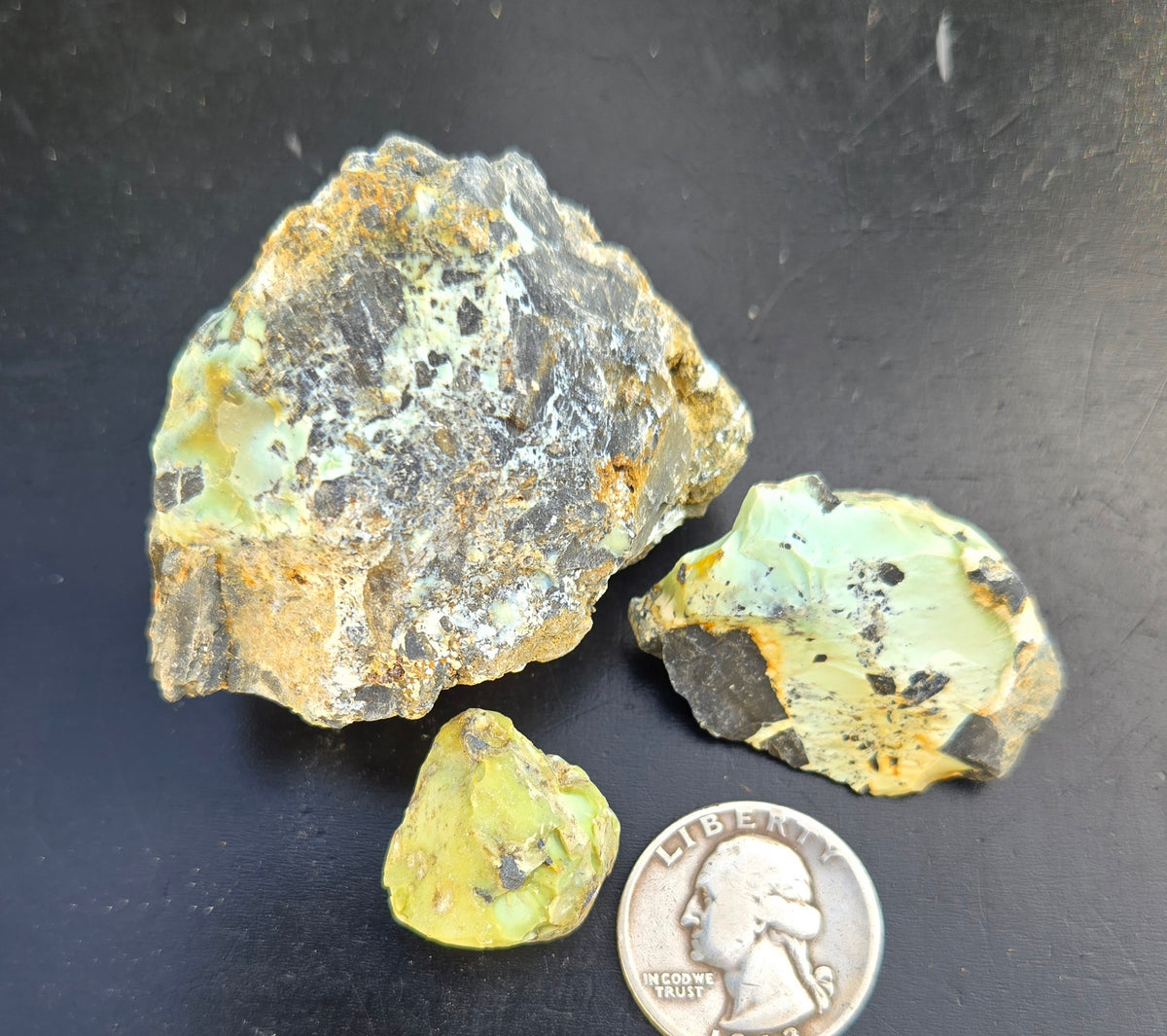Gecko Variscite rough for cabbing -Natural Nevada Variscite- 100 grams lot 8