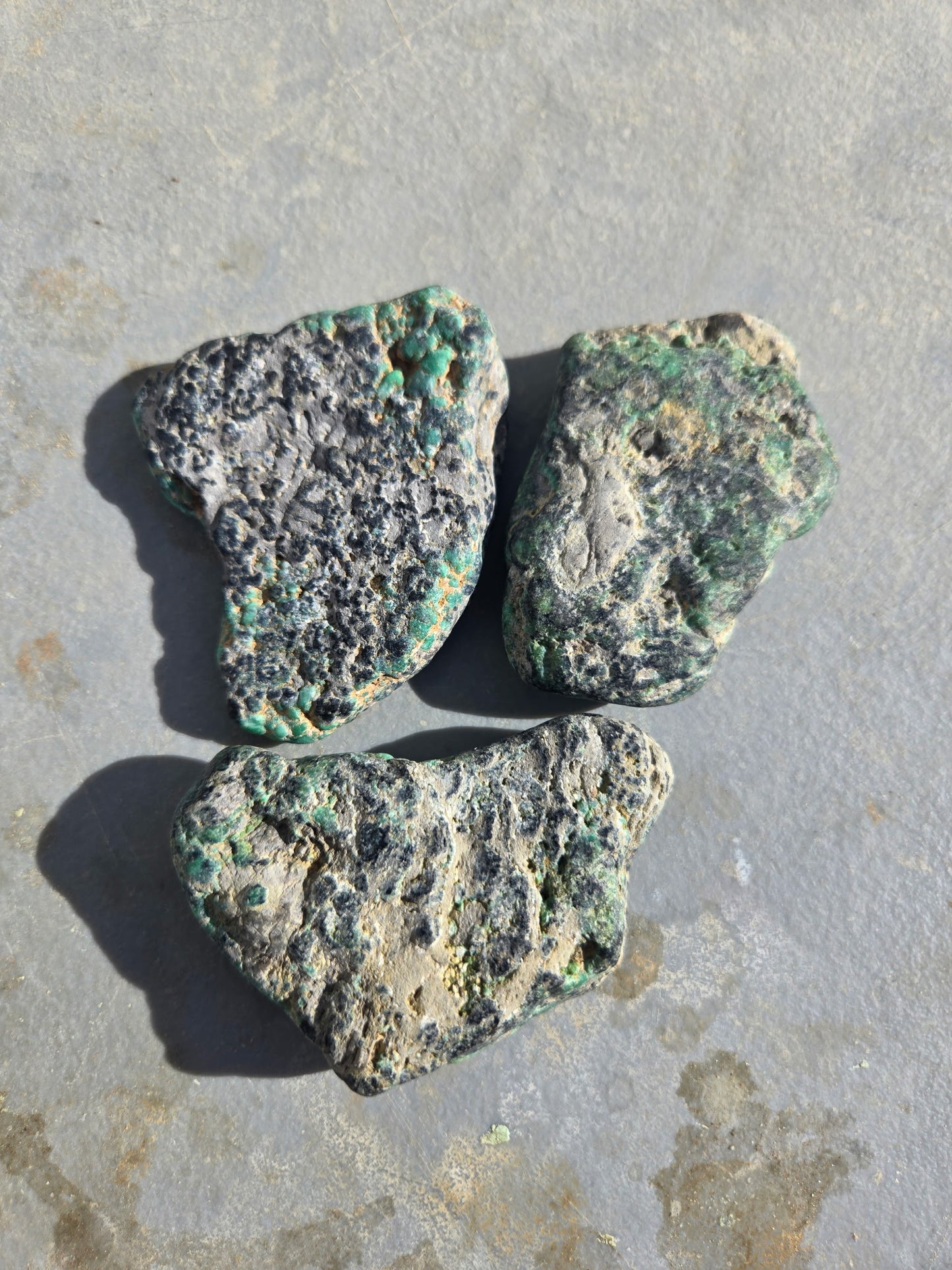 Blue Boy Variscite/Turquoise rough for cabbing - Natural Nevada Variscite - 173 gram lot
