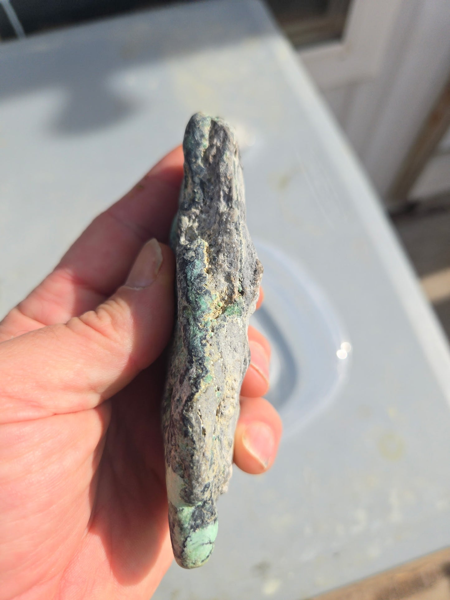 Blue Boy Variscite/Turquoise rough for cabbing - Natural Nevada Variscite - 155 gram lot