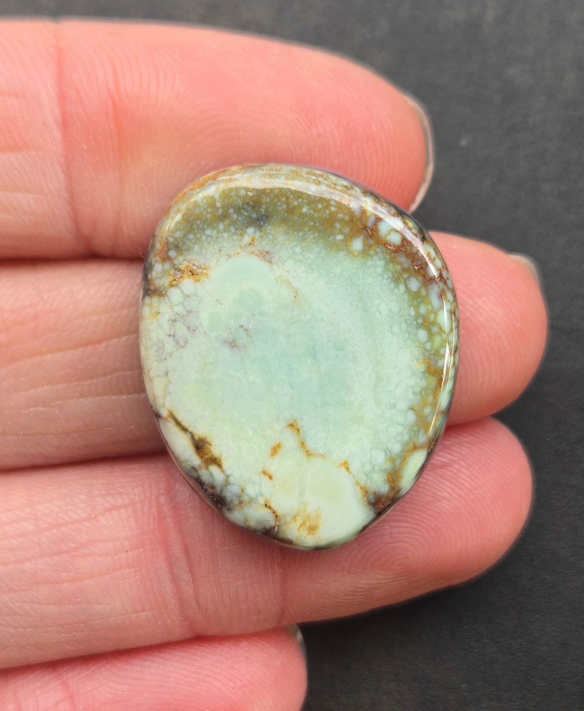 Seven Dwarfs Variscite Cabochon 7D