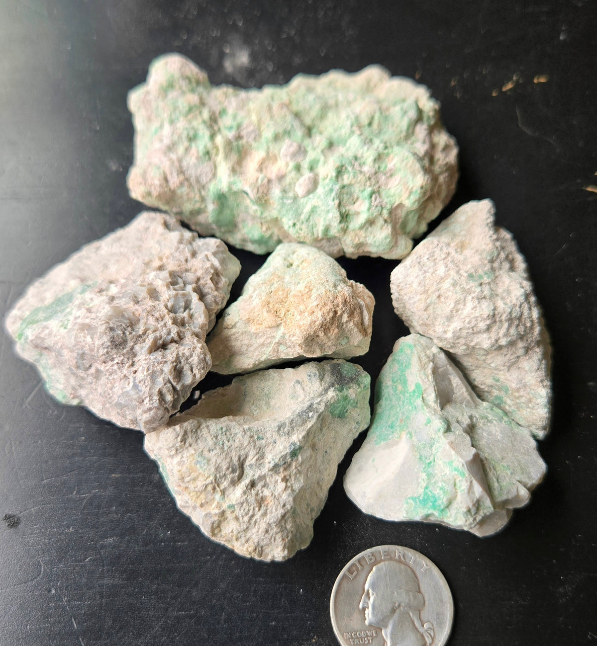 Lucin Variscite Rough for cabbing - Natural Utah Variscite- Lot 8