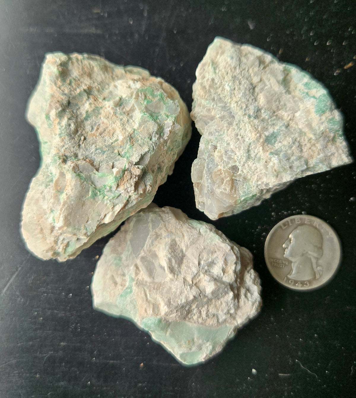 Lucin Variscite Rough for cabbing - Natural Utah Variscite- Lot 10