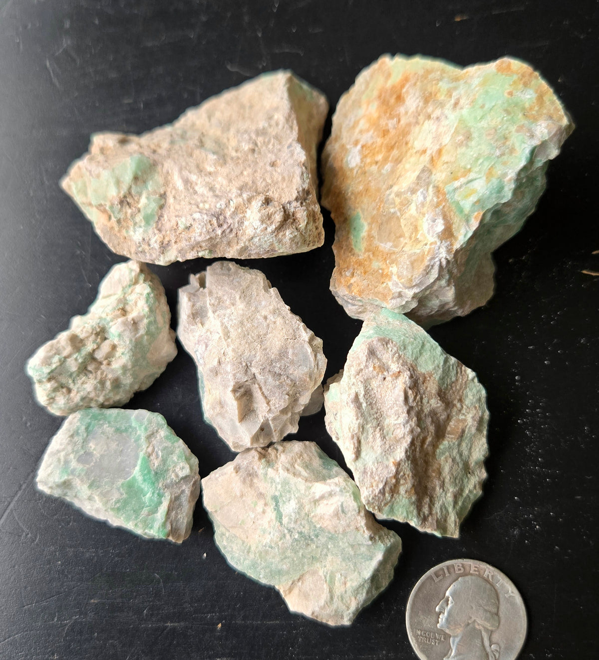 Lucin Variscite Rough for cabbing - Natural Utah Variscite- Lot 12