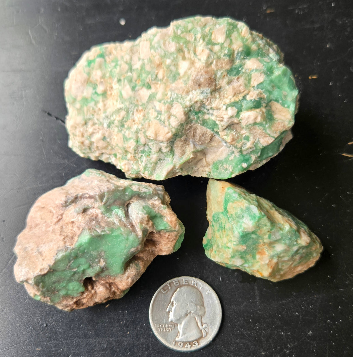 Lucin Variscite Rough for cabbing - Natural Utah Variscite- Lot 16