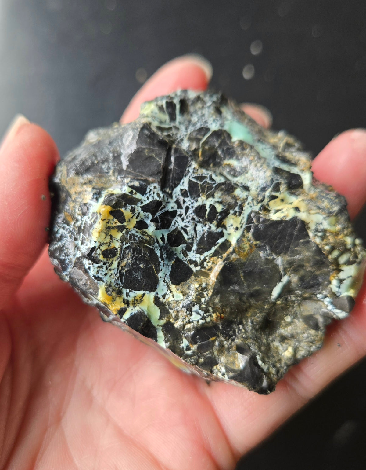 Gecko Variscite rough for cabbing -Natural Nevada Variscite- 448 grams lot 3