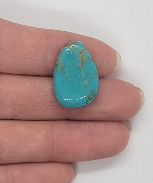 Number 8 Mine Turquoise Cabochon