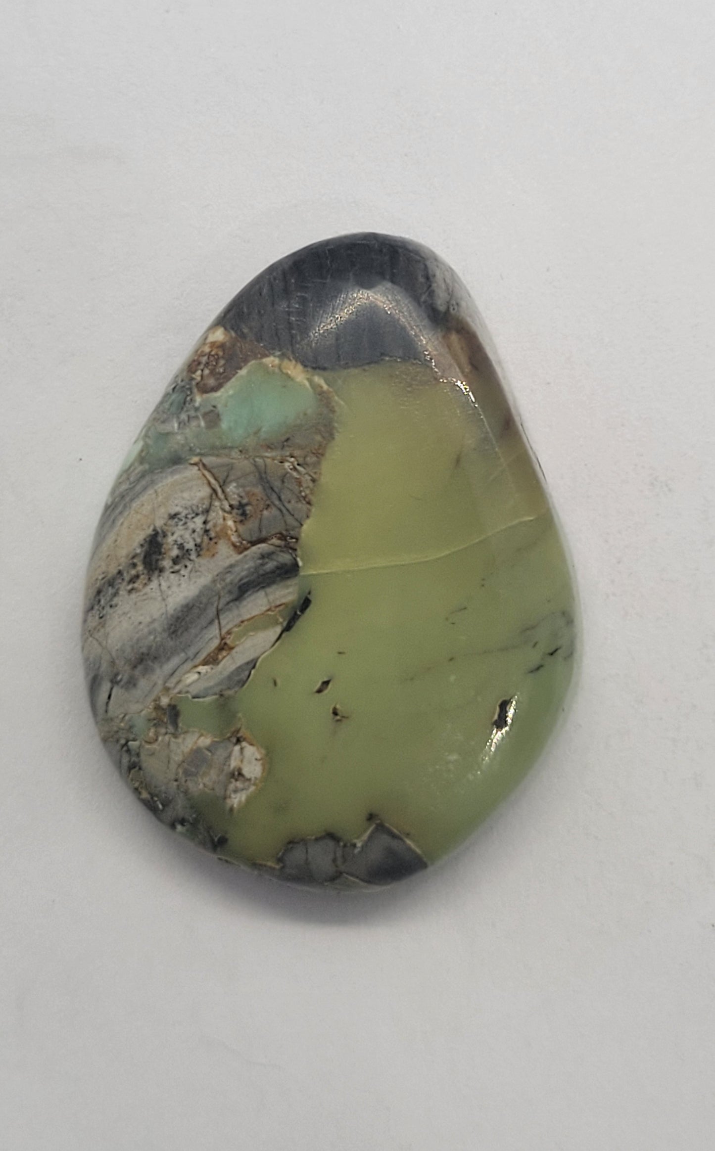 Frog Blossom Variscite Cabochon