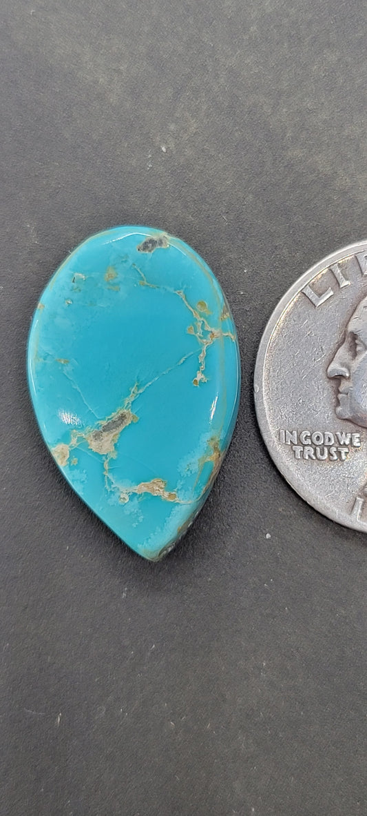 Kingman Mine Turquoise Cabochon