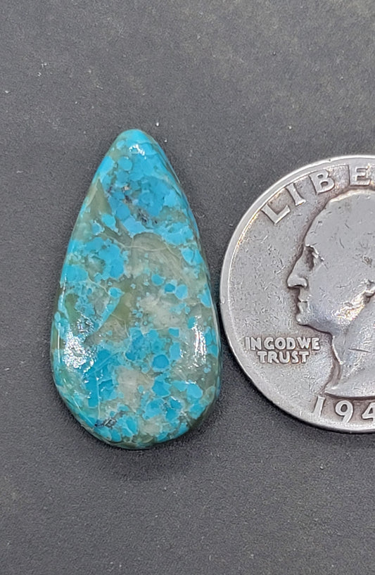 Ithaca Peak Turquoise Cabochon