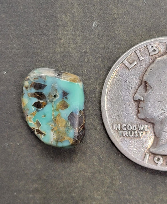 Frog Blossom Variscite Cabochon