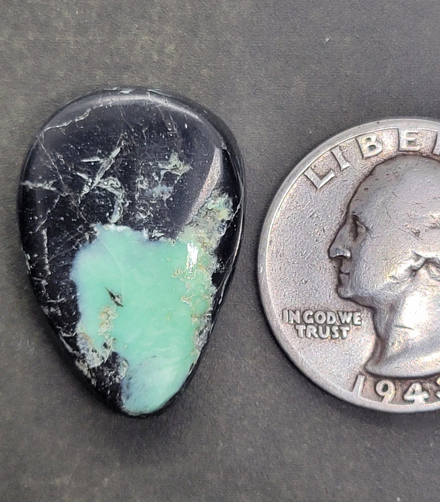 Aloe Variscite Cabochon