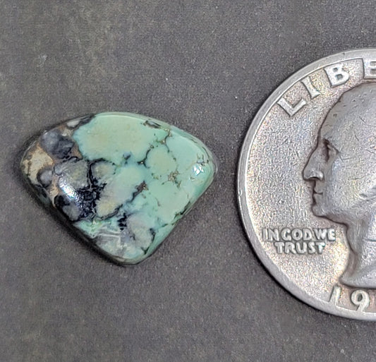 Frog Blossom Variscite Cabochon