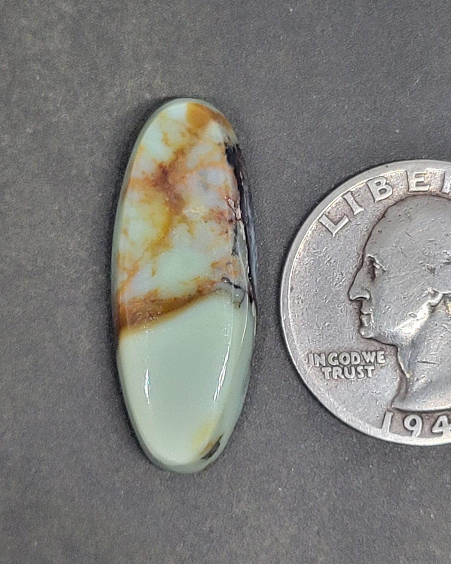 Aloe Variscite Cabochon