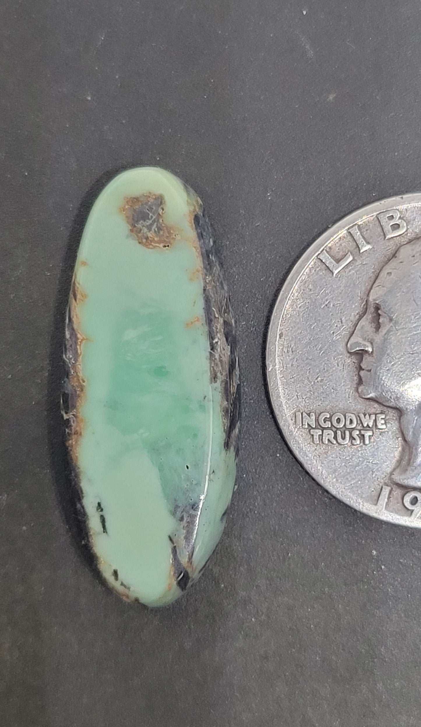 Frog Blossom Variscite Cabochon