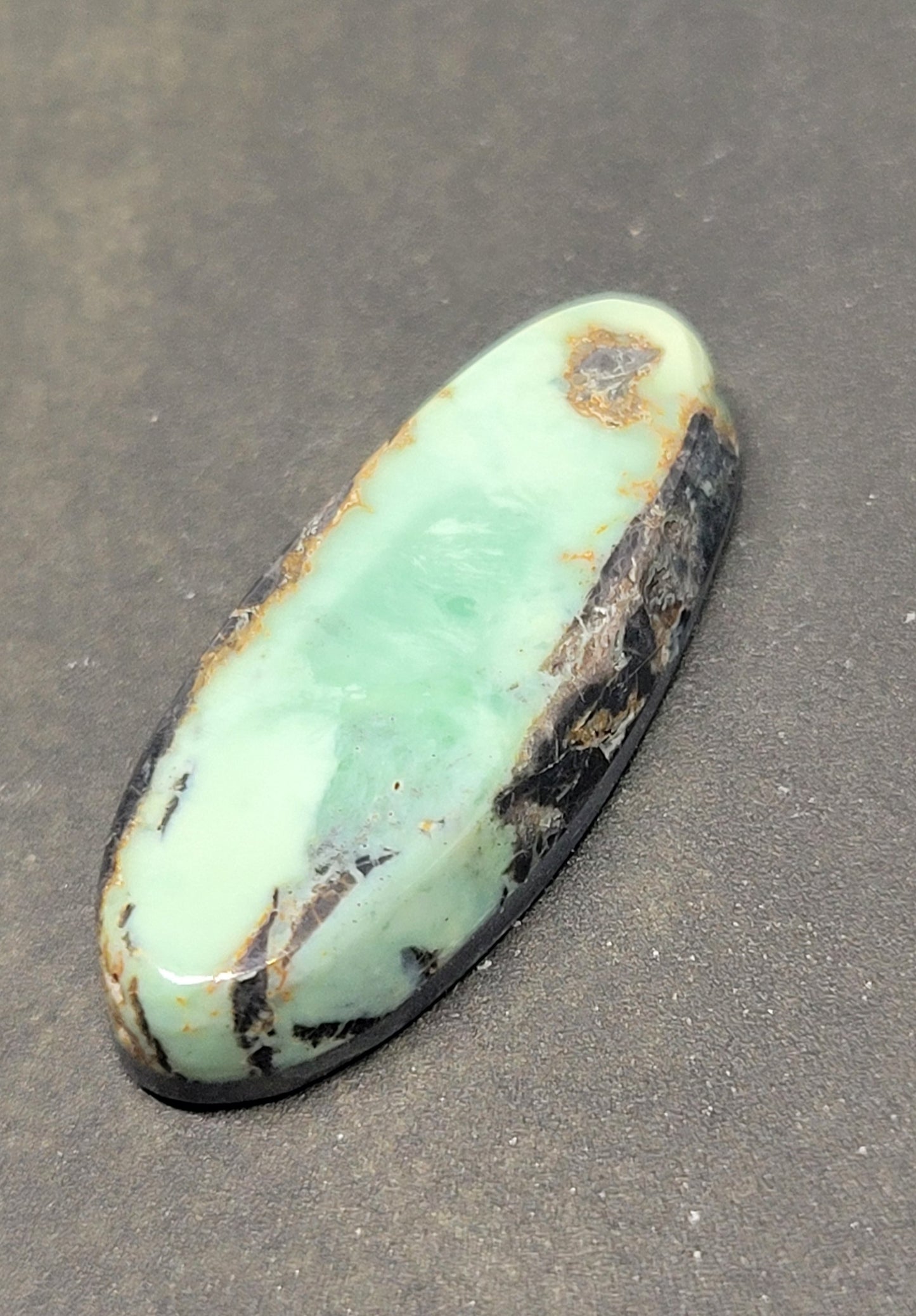 Frog Blossom Variscite Cabochon