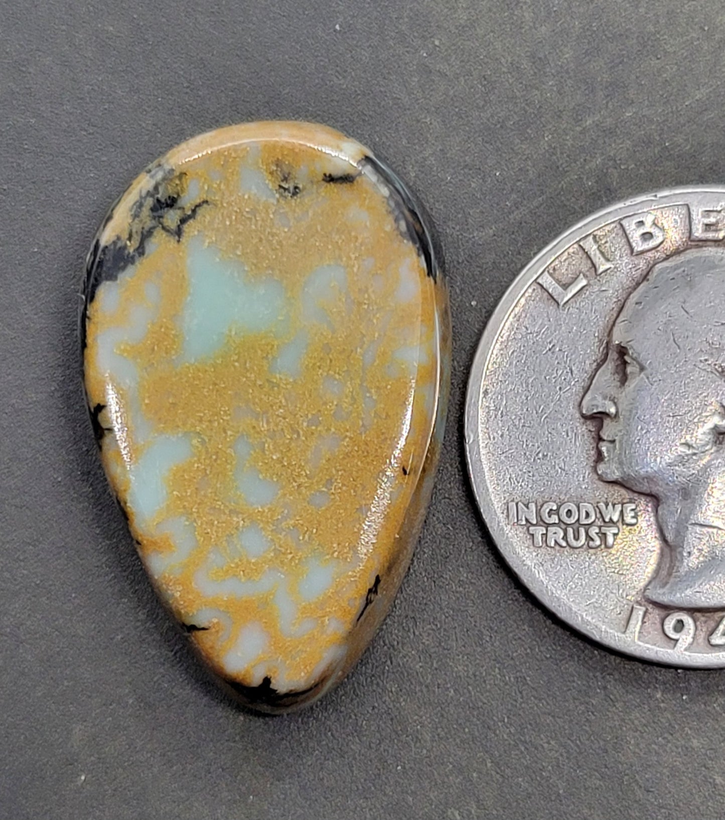 Aloe Variscite Cabochon