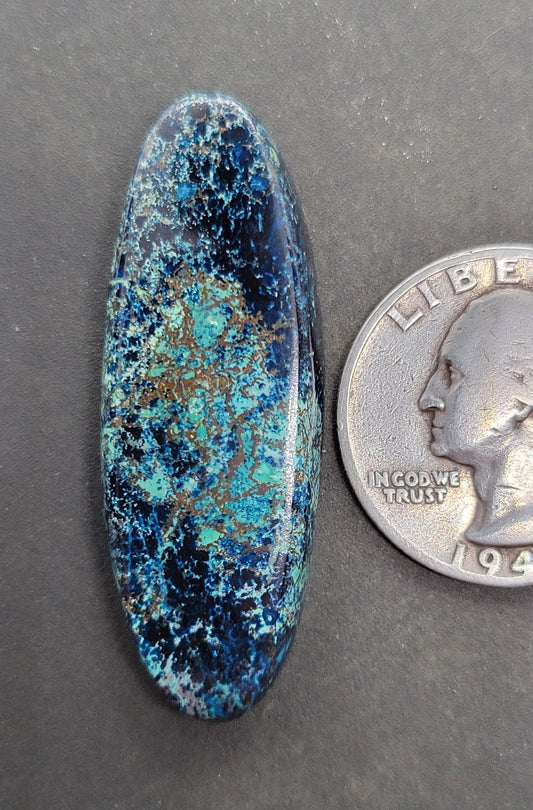 Shattuckite Chrysocolla Cabochon