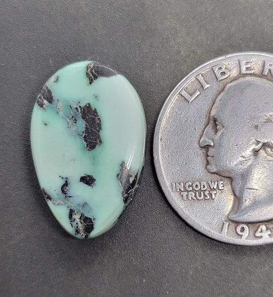 Frog Blossom Variscite Cabochon