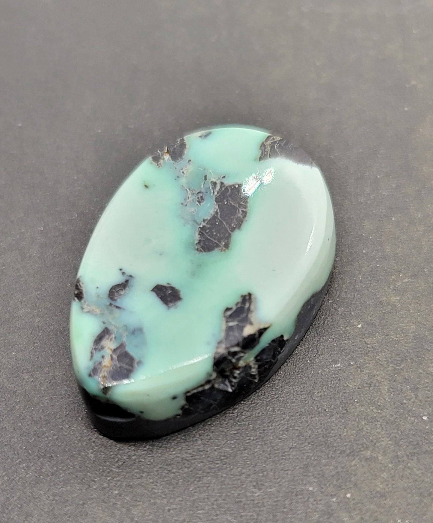 Frog Blossom Variscite Cabochon