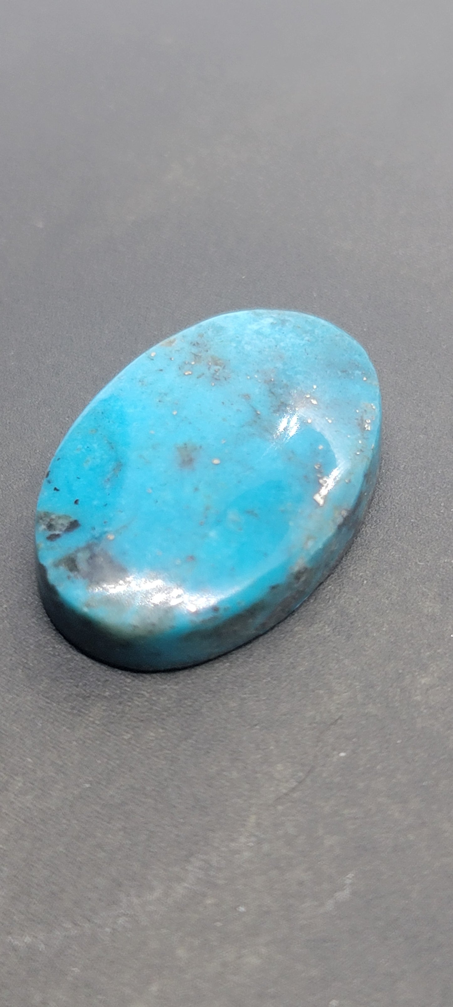 Smokey Kingman Turquoise Cabochon