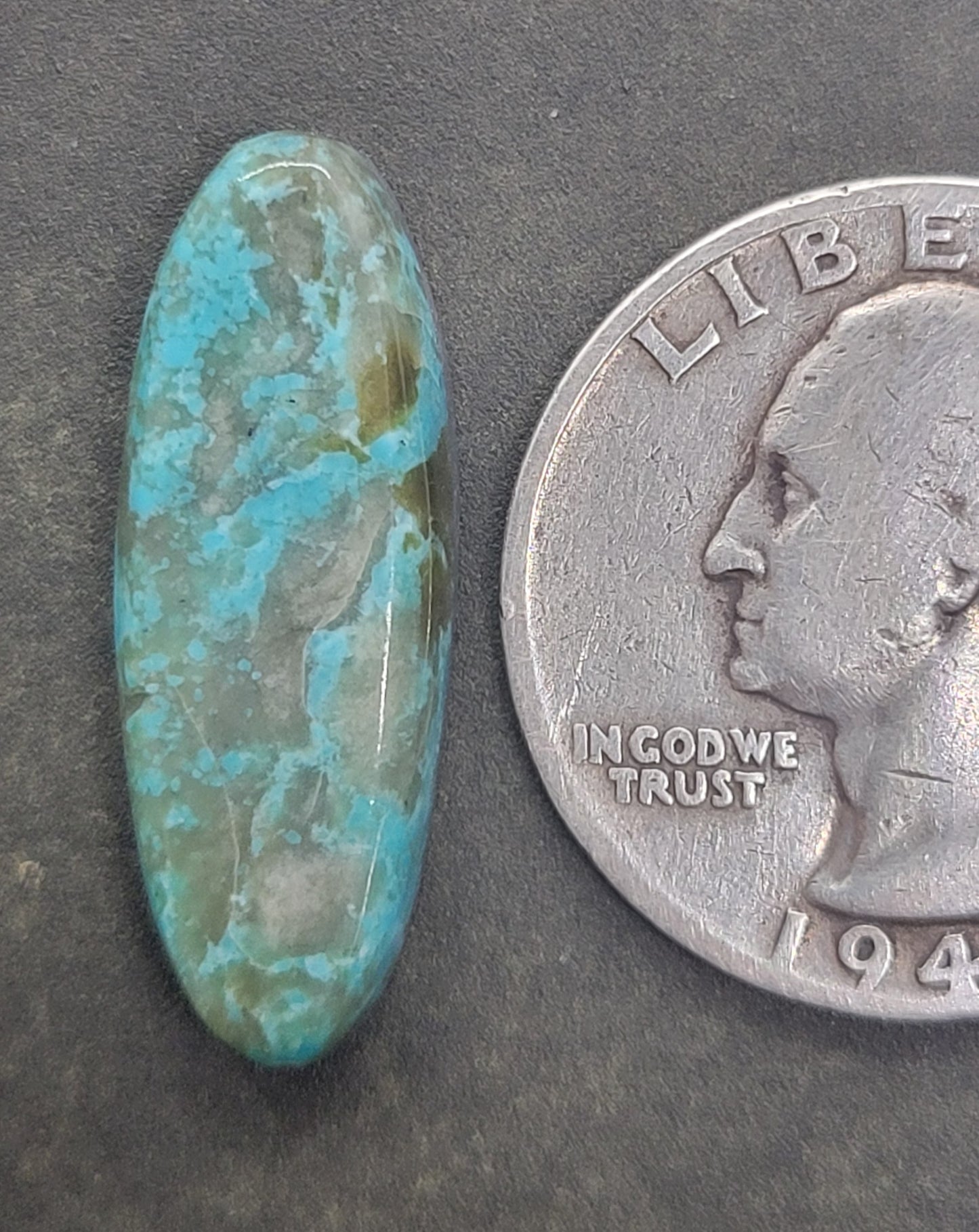 Ithaca Peak Turquoise Cabochon