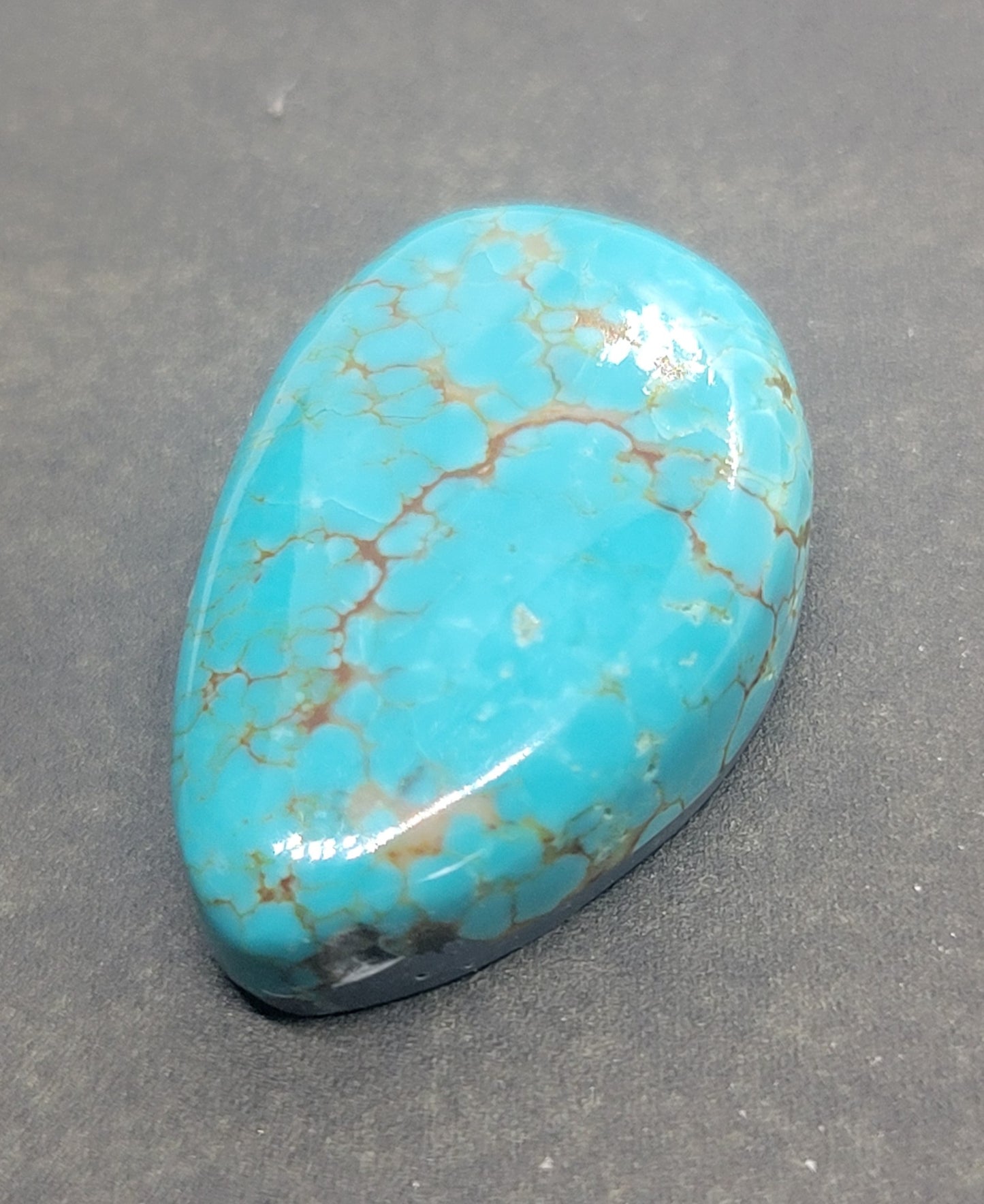 Number 8 Mine Turquoise Cabochon