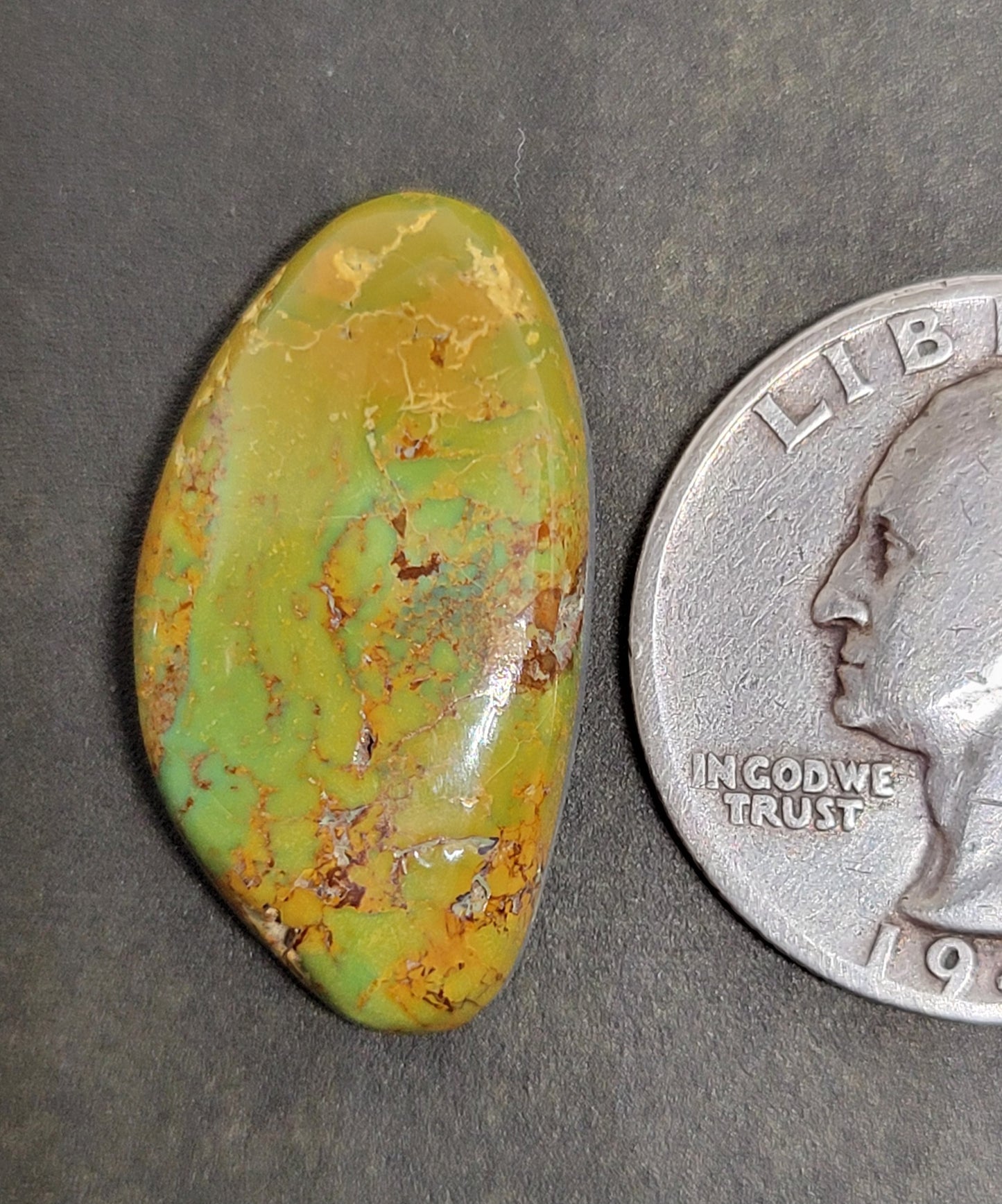 Apache Variscite/Turquoise Cabochon