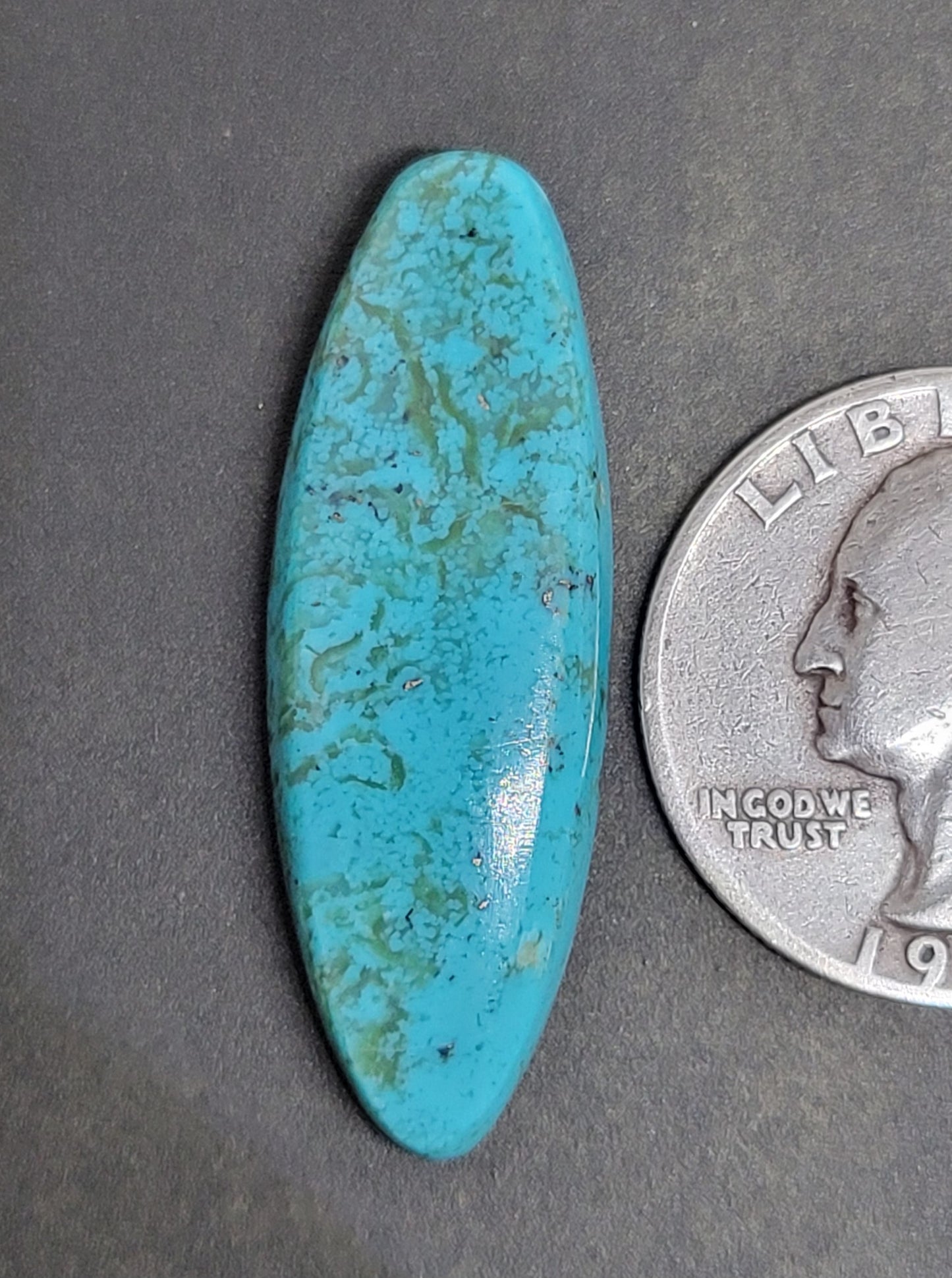 Ithaca Peak Turquoise Cabochon