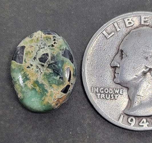 Apache Variscite/Turquoise Cabochon