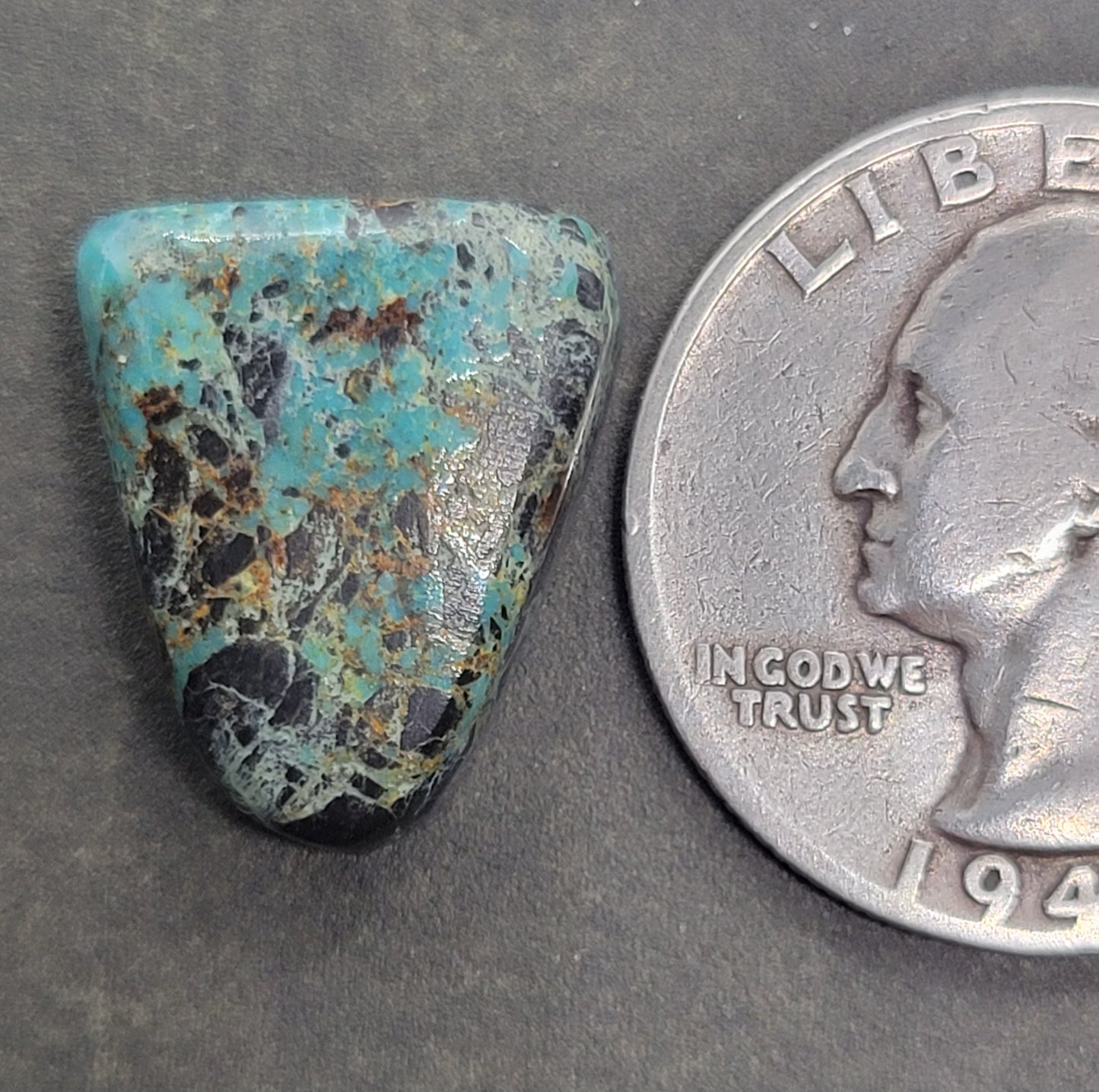 Apache Variscite/Turquoise Cabochon