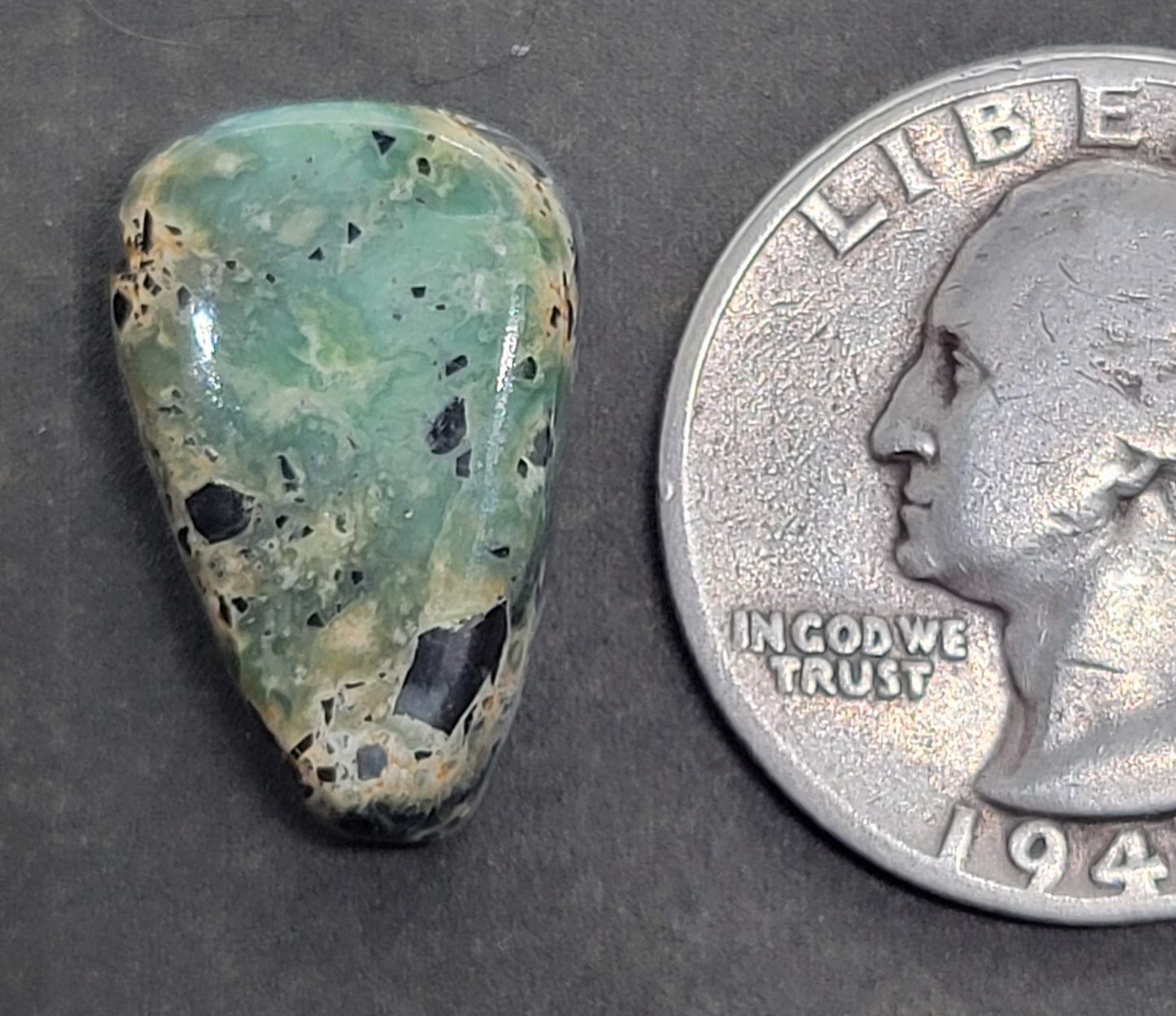 Apache Variscite/Turquoise Cabochon