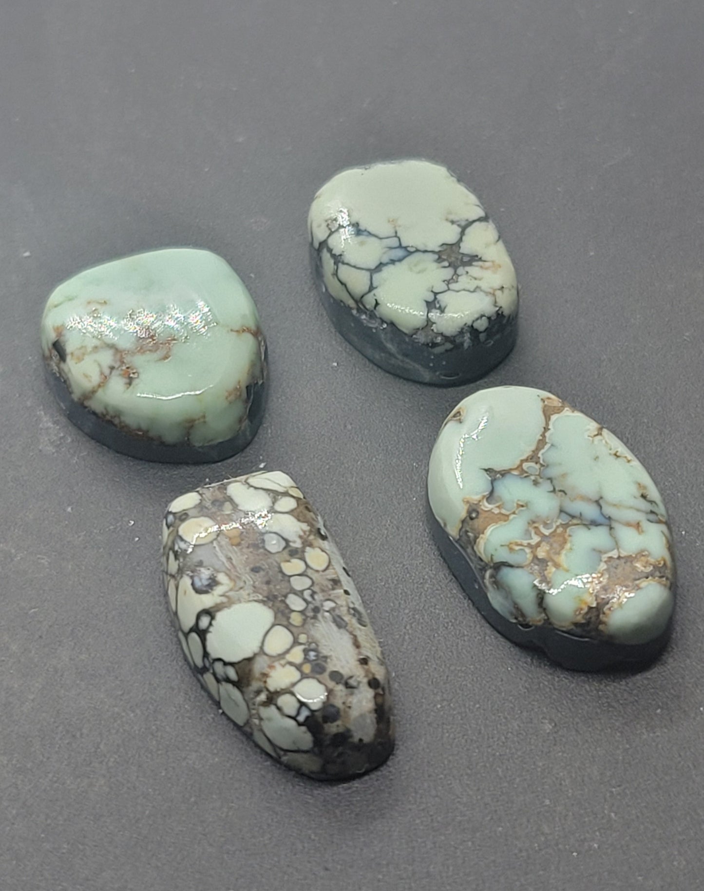 Saguaro Variscite Cabochon set of 4