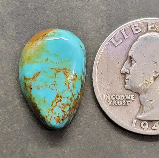 Number 8 Mine Turquoise Cabochon