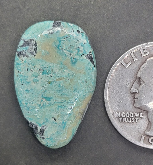 Lone Mountain Turquoise Cabochon