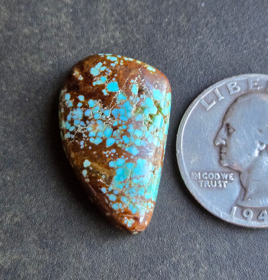 Number 8 Mine Turquoise Cabochon