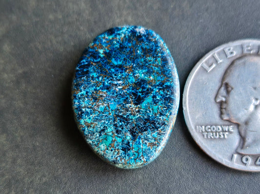 Shattuckite Chrysocolla Cabochon
