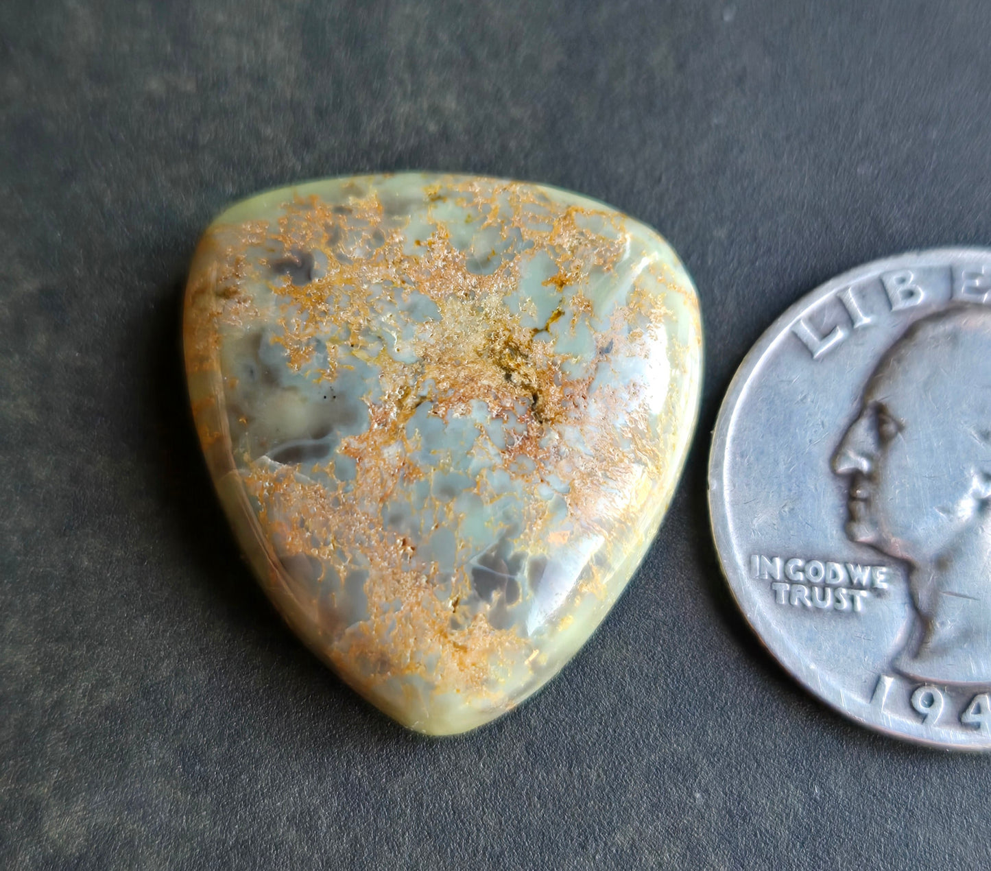 Blue Boy Variscite Cabochon