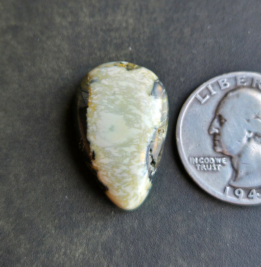 Aloe Variscite Cabochon