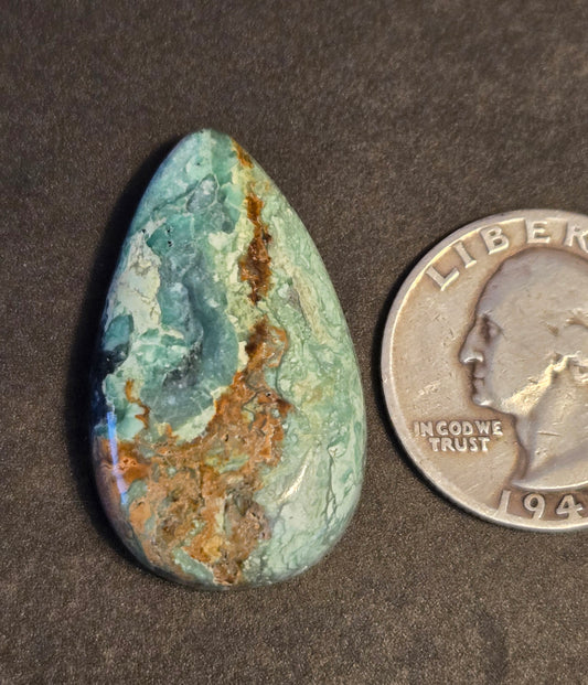 Mystic Sage Turquoise/Variscite Cabochon