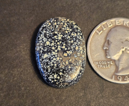 Angel Wing Variscite/Chalcosiderite Cabochon