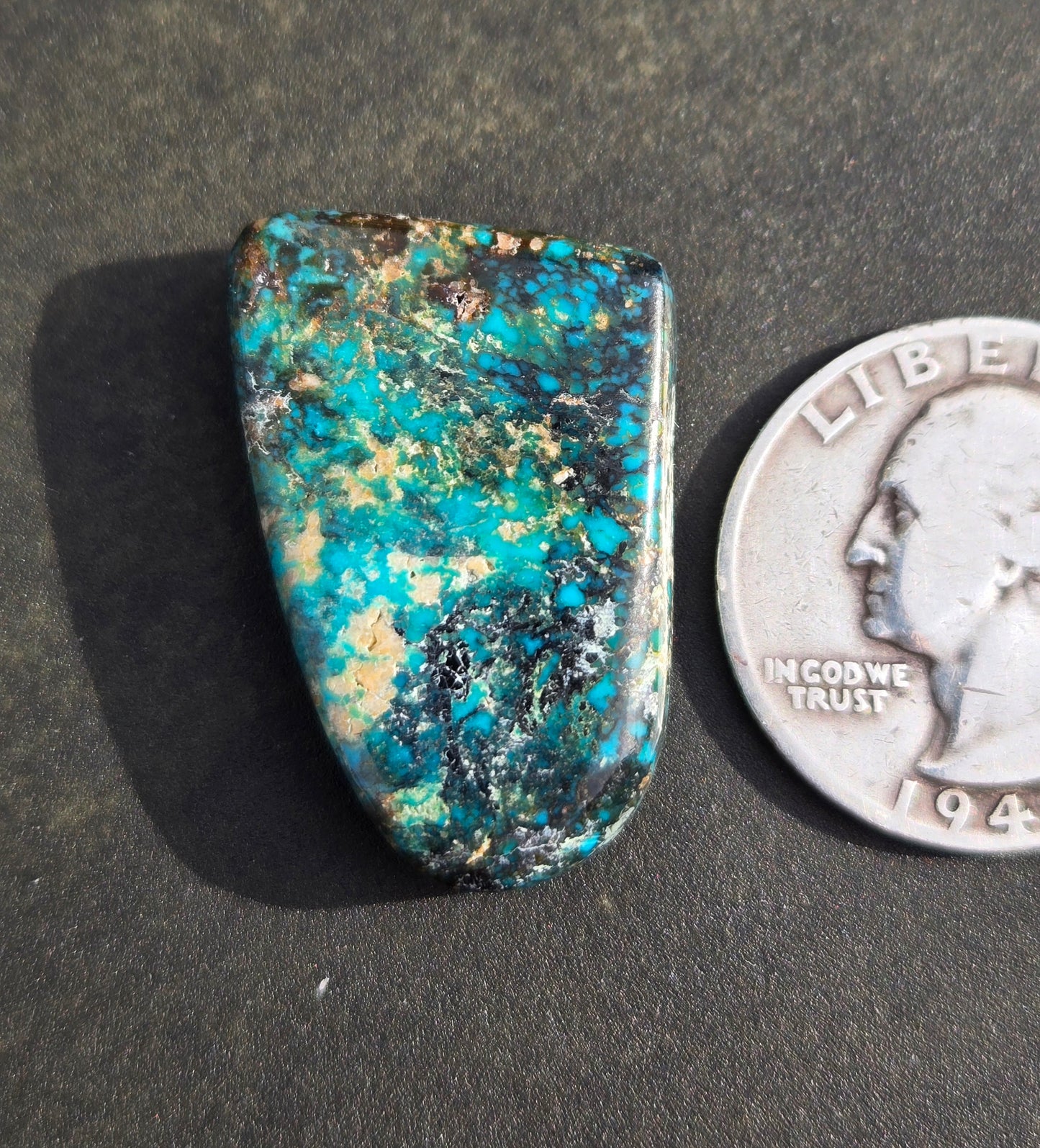 Hubei Turquoise Cabochon