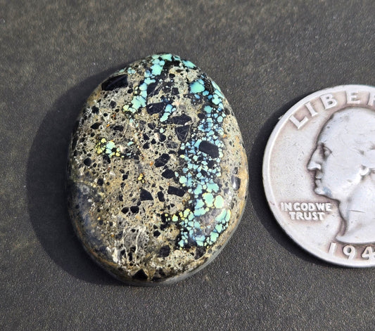 Seven Dwarfs Variscite Cabochon 7D