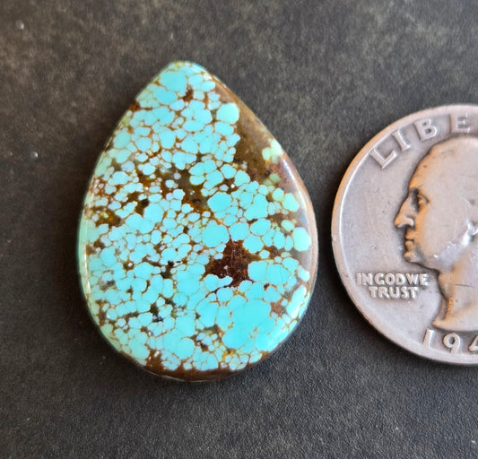 Number 8 Mine Turquoise Cabochon