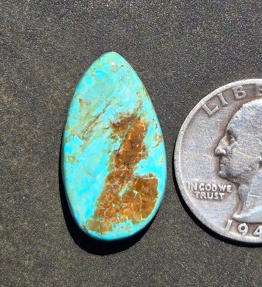 Number 8 Mine Turquoise Cabochon