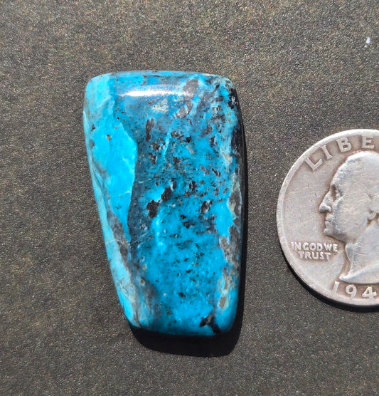 Smokey Kingman Turquoise Cabochon