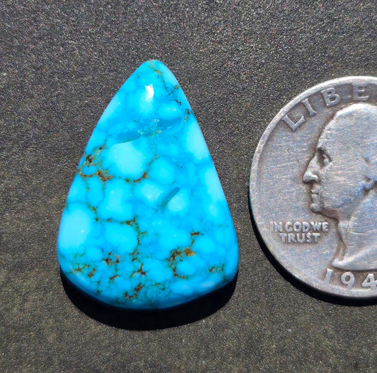 AAA High Blue Kingman Turquoise Cabochon