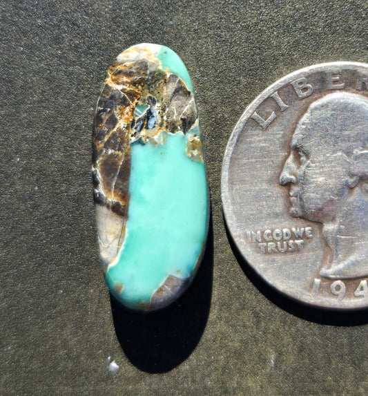 Frog Blossom Variscite Cabochon